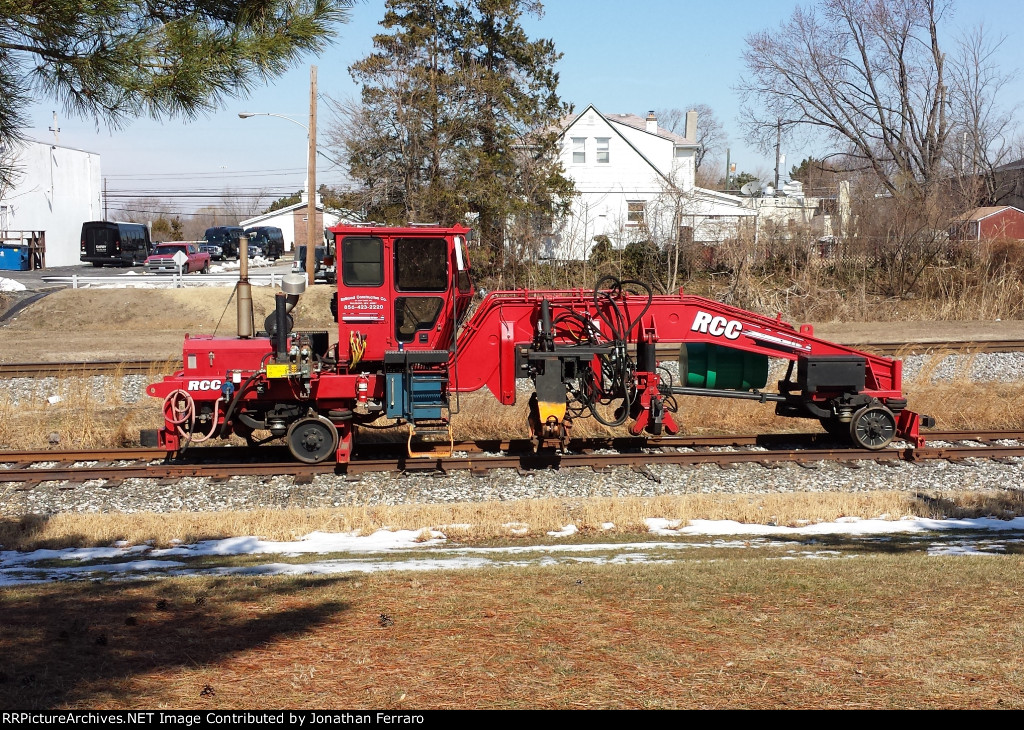 Railroad Construction Company Vehicle